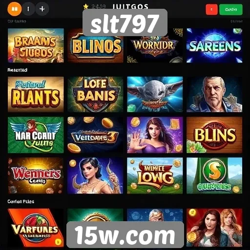 Jogos mais populares no slt797